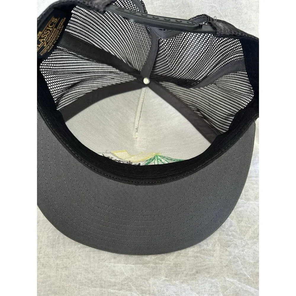 🌵4/$25 Highly‎ Edible Trucker Hat Cap Gray Snap-Back Mesh Adjustable Yupoong